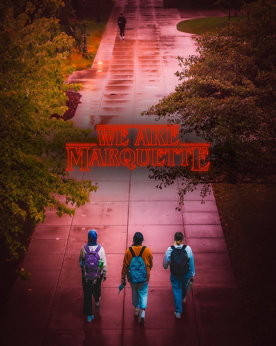 MarquetteU's tweet image. Campus is looking boo-tiful. Happy Halloween, Golden Eagles! 🎃