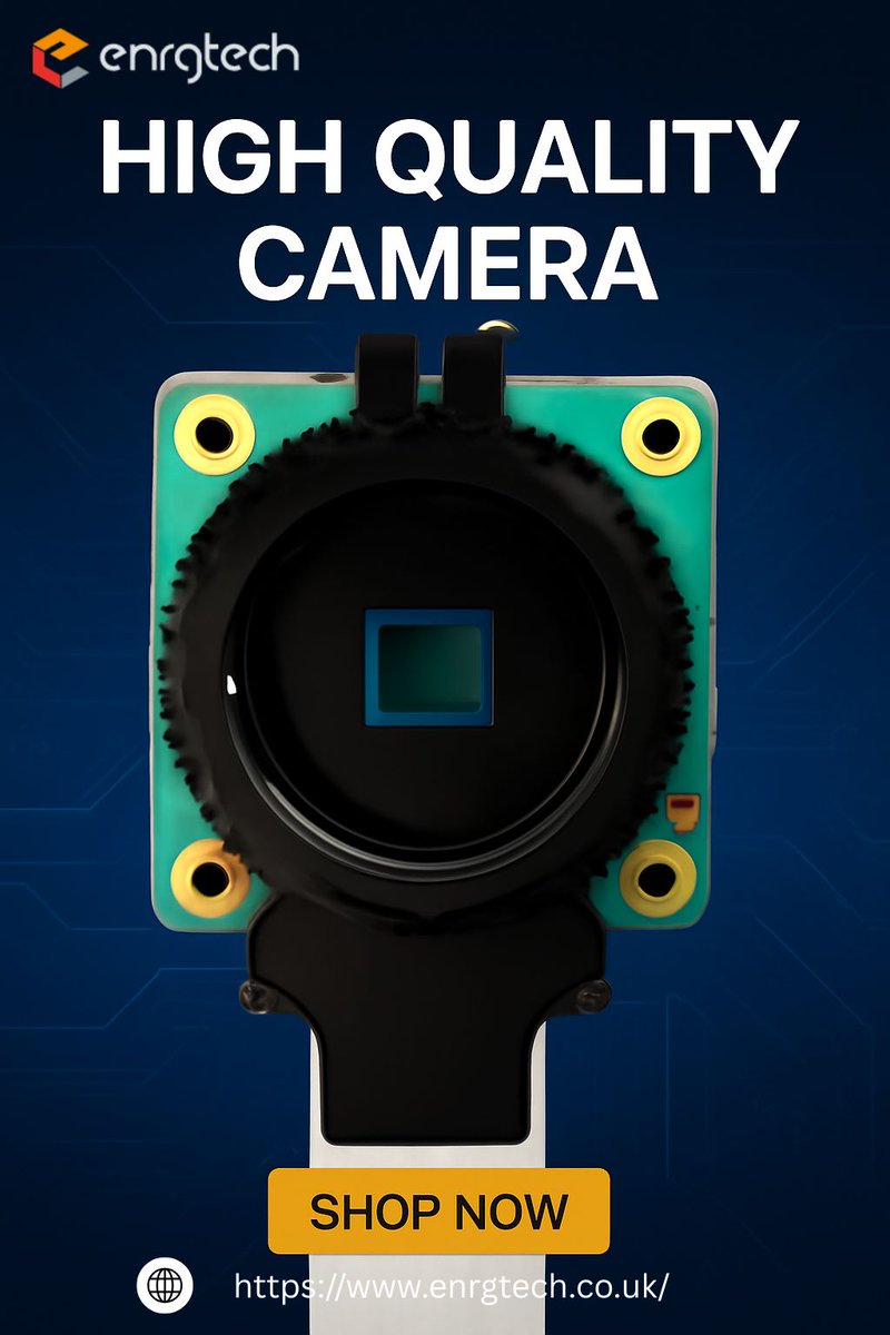 JackLeo5019's tweet image. Capture precision with the HIGH QUALITY CAMERA from EnrgTech.

Ideal for imaging systems, automation, and industrial vision applications.

Shop Now: h1.nu/1iybP

#HighQualityCamera #IndustrialCamera #ImagingSolutions #VisionSystems #AutomationEquipment #CameraModule