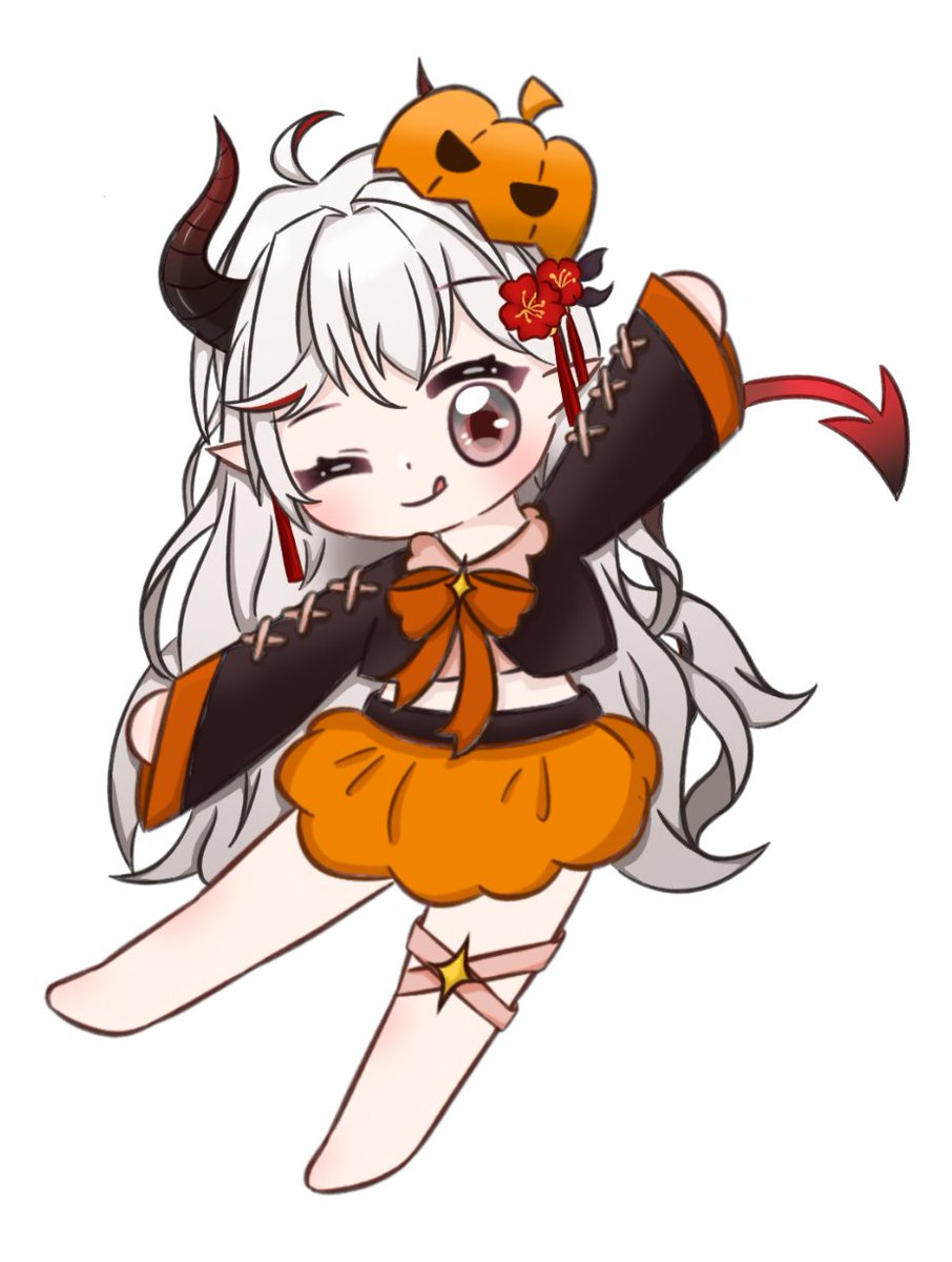 🎃 萬聖節，不給糖就搗蛋！🍬👻

自 2025/2/18 初配信以來，與你們相遇已經 256 天了
（謝謝一路以來都陪著我走到現在！）
今天收到一位曉屁孩的萬聖節贈圖～
有夠調皮又可愛的啦ε٩(๑> ₃ <)۶з
而這位贈圖屁孩正是我們的常駐頭香——⭐<a href="/hk121236/">墜入星河</a> ⭐！

感謝星河每次的露臉炒熱氣氛，
