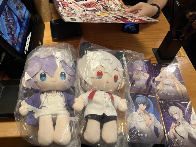 影虎さんと鳴潮オフ会 ザンニーとカンタレラもこもこ