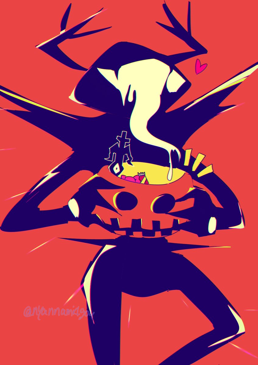 #DELTARUNE #RoaringKnight #咆哮の騎士
Trick or Treat‼