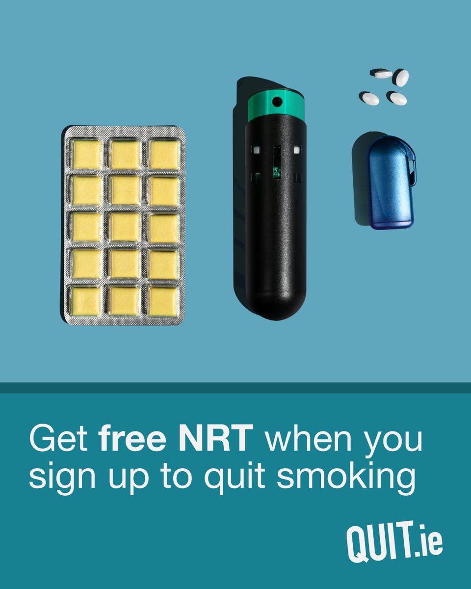 HSEQuitTeam's tweet image. Make quitting easier with free nicotine replacement therapy (NRT). Free NRT is available through stop-smoking advisors to help you stay on track.

Your stop smoking advisor will help you choose the right NRT. Learn more at: bit.ly/4ol2051

#TakeBackControl…