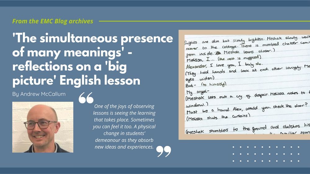 English & Media Ctr tweet media