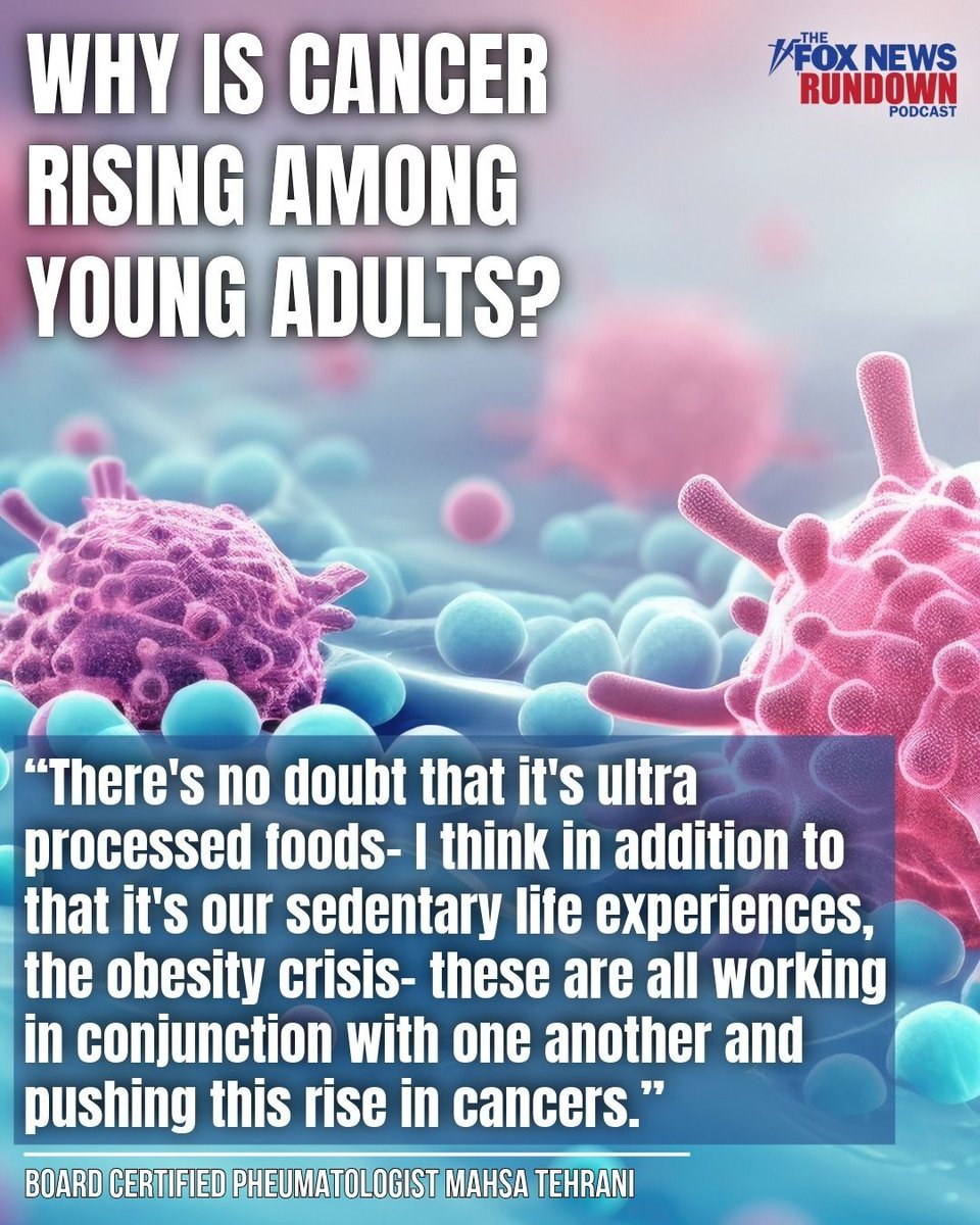 Why are cancer rates rising among young adults?

<a href="/MahsaTehrani8/">Mahsa Tehrani</a> joins to discuss the surprising rise in death rates among adolescents and youth, largely due to "despair deaths" from substance abuse and suicide. 

Listen: buff.ly/p8BLoSl