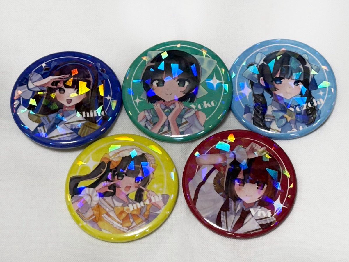 GENERATIONS ホロ缶バッジ V.W.P】ランダムホログラム缶バッジ（全5種）／4th ONE-MAN LIVE