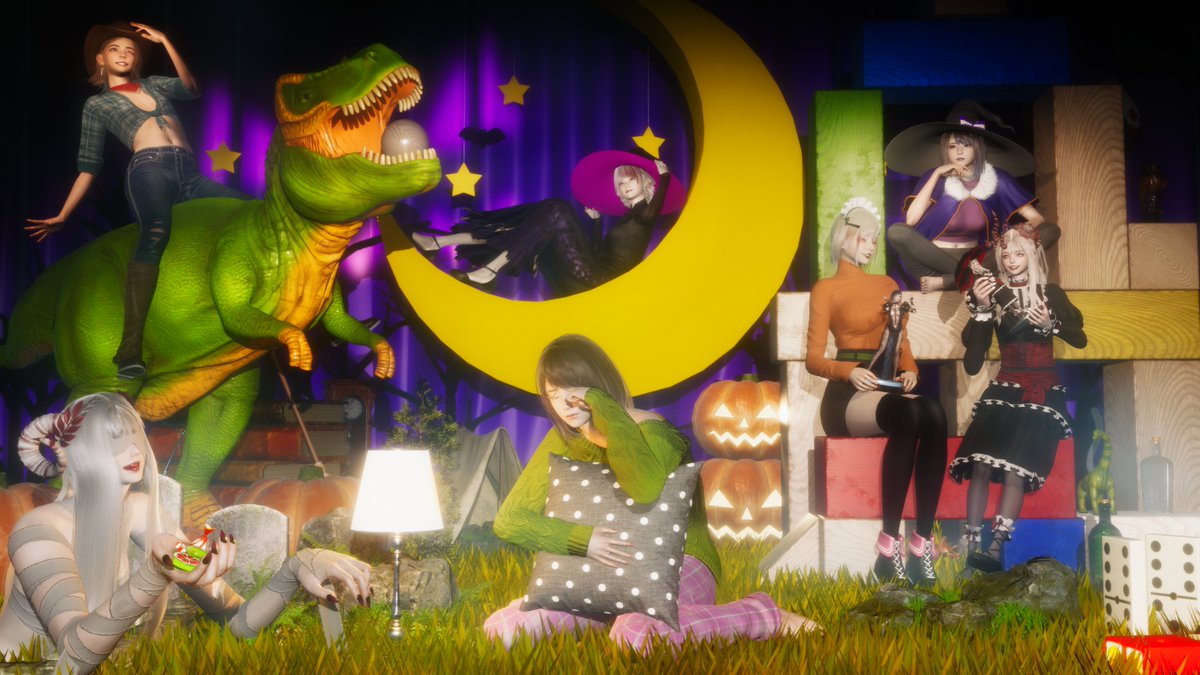 👻Happy Halloween! 🎃
#HoneySelect2