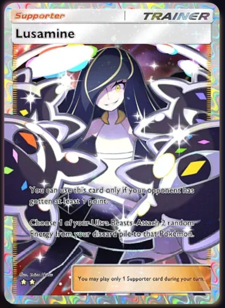 nova38100's tweet photo. @PokeHub_PTCGP La carte que je veux le plus c’est Lusamine https://t.co/qRHj2BAUgq