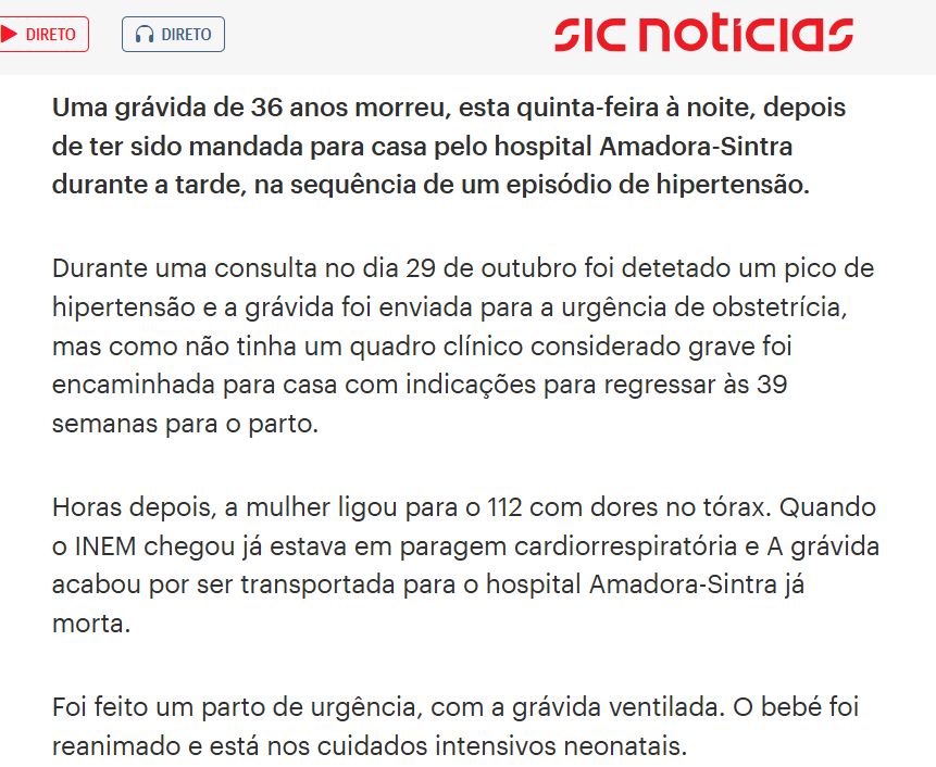 EmmaBat_'s tweet photo. Uma mulher morreu. Um bebé luta pela vida. 
Foi o Estado que falhou. 
Não há palavras que cheguem,apenas uma exigência: 

a ministra da Saúde tem de sair. https://t.co/YyqvkdDhKo