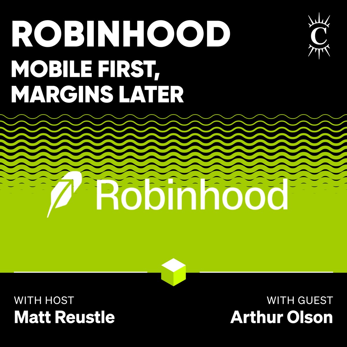 Today, we break down Robinhood.
You've been drowned in headlines, but find out what's under the $HOOD

Our guest Arthur Olson, Founding Partners at Ravenswood Partners, joined @reustlematt to cover the path to becoming the US's third-largest broker, the 2022 "refounding", and how