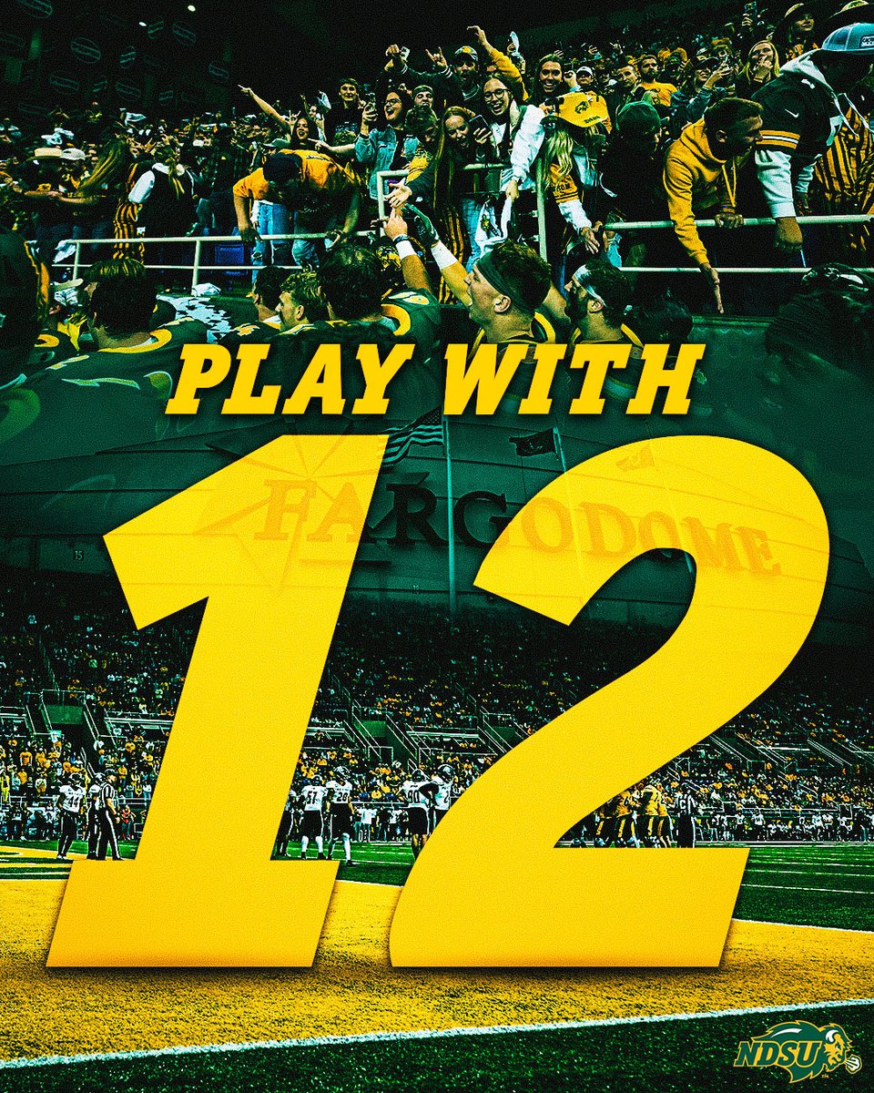 The dome has been such a huge advantage all year, especially on 3rd Down! Let’s keep it that way!! #PlayWith12