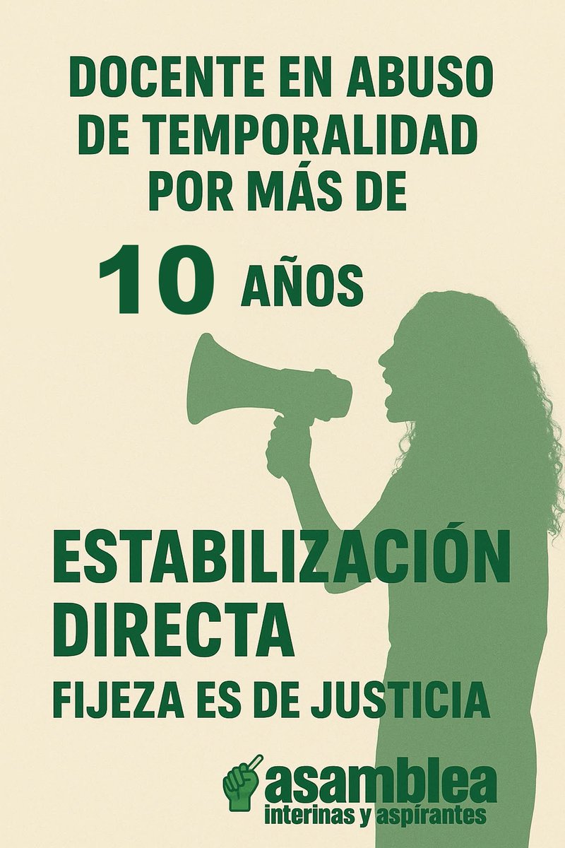 asamblinterinas's tweet photo. La @AndaluciaJunta de @JuanMa_Moreno maltrata al personal interino y desoye las directrices que vienen de Europa, convocando procesos selectivos masivos, opacos y caprichosos que perjudican al personal interino.
#FijezaYa #StopOposiciones https://t.co/R3IuCYUK0R