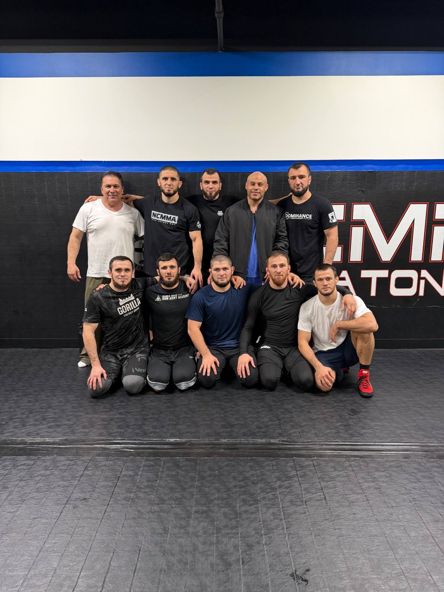 RedCorner_MMA's tweet photo. The champ’s squad is ready — Team Islam for #UFC322 🥶💪 https://t.co/NVGoyR1rHc