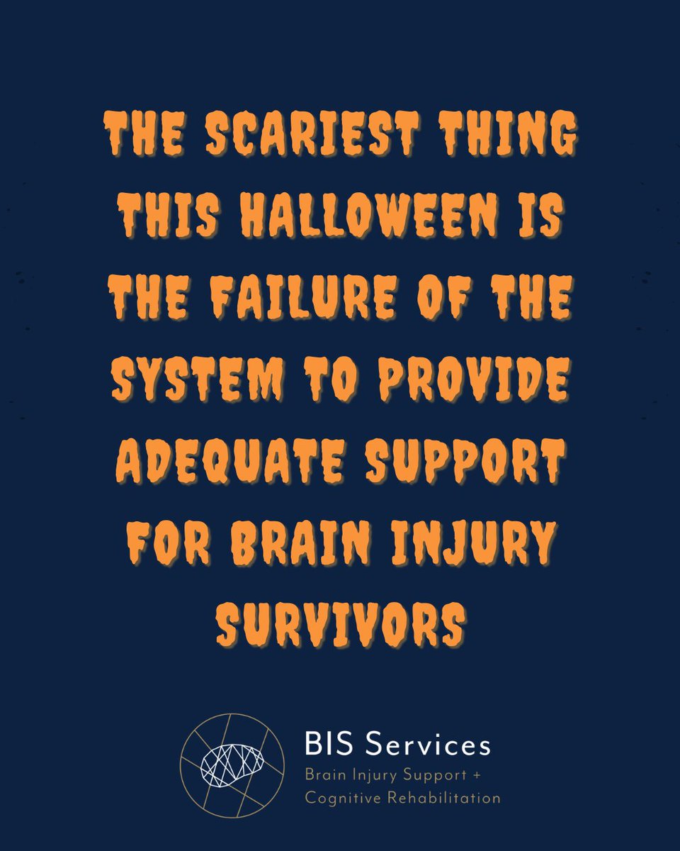 The real fright this #Halloween lies in the failures of the #BrainInjury support system.
Too many ABI survivors are left navigating recovery without the right #rehab, #funding, or sufficient guidance. Access to specialist #neurorehab shouldn’t be a privilege. It’s a necessity.