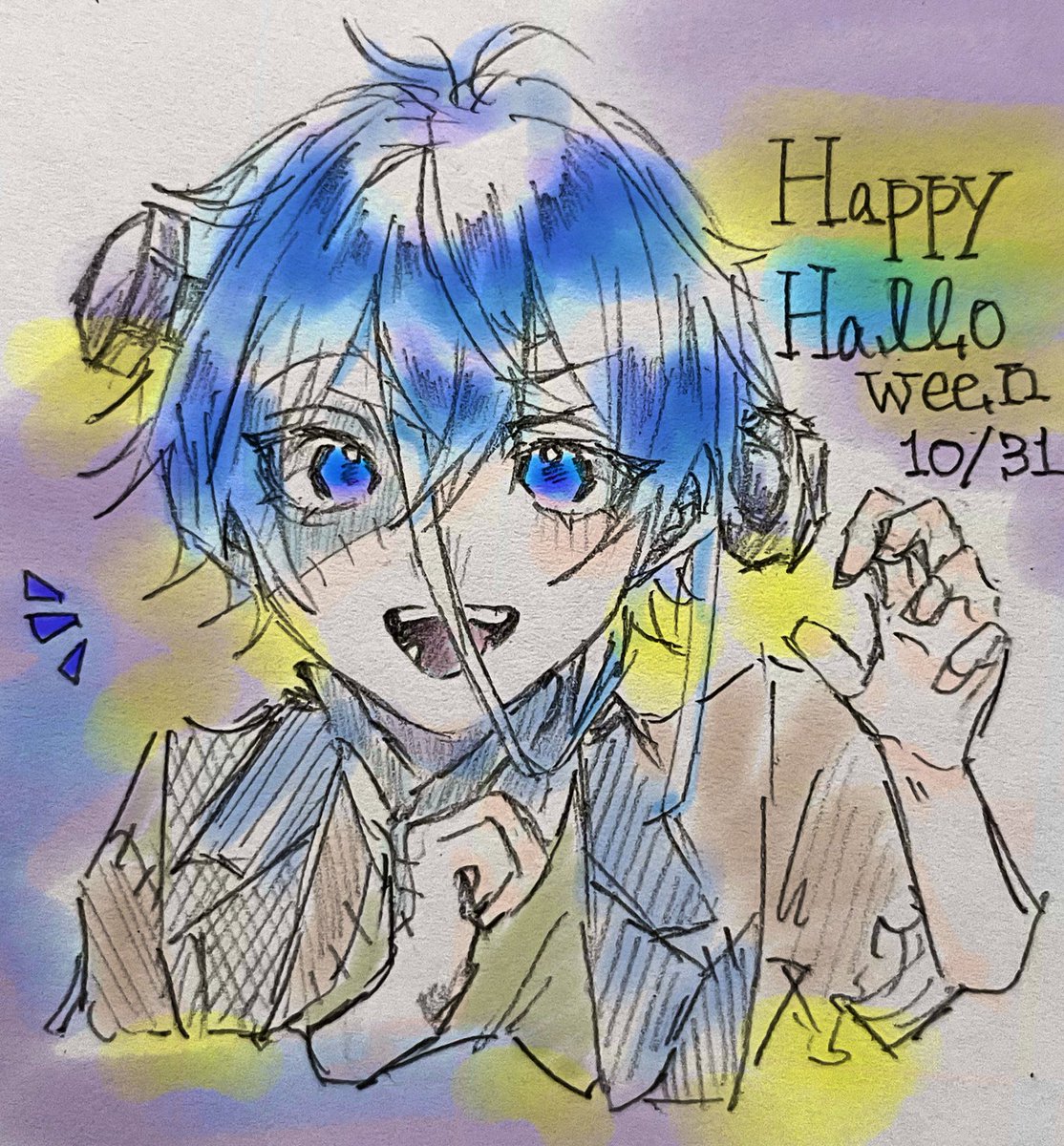 🔩🌷はぴはろです🎃
 #ぴちあーと  #なおきりさん