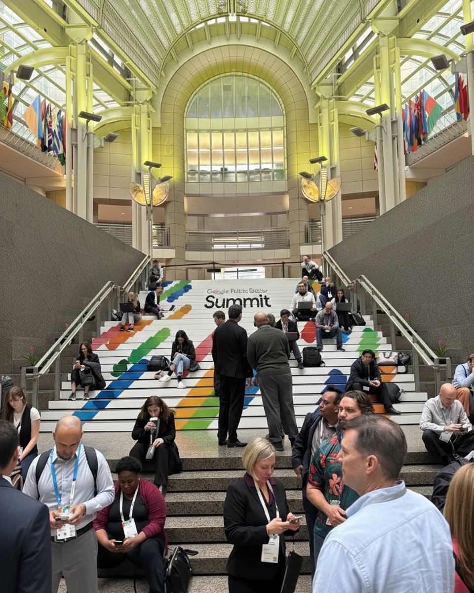 egenaiofficial's tweet image. What an inspiring time at the Google Public Sector Summit 2025 in D.C.!
Our team explored how cloud and AI are transforming government operations, and shared ideas shaping the future of public service.
Thank you, @googlecloud, for inspiring collaboration!
#GoogleCloudPartner