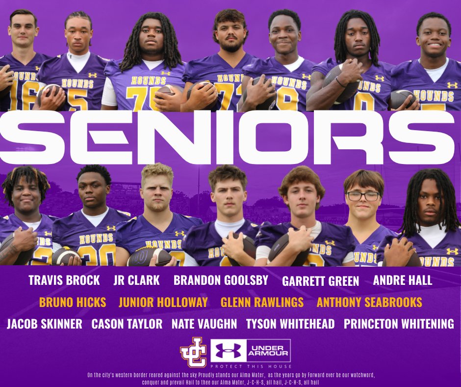 📷It’s Gameday. It’s Senior Night.📷
Hound Nation, we need you here and we need you loud!
7:30 kickoff — let’s send our seniors out with a W.
📷📷 #TOUGH #HoundNation #SeniorNight