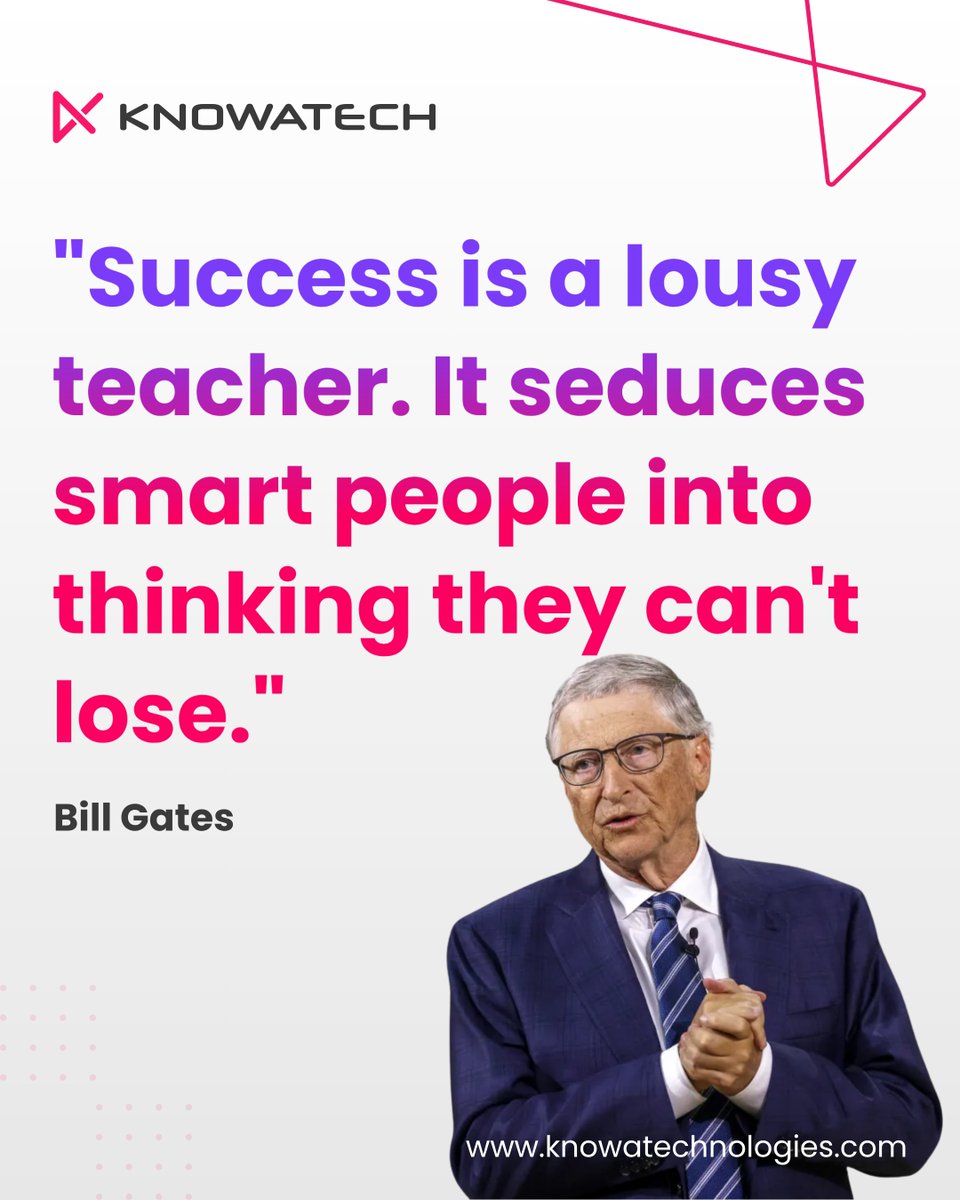 knowatech1's tweet image. Every successful project we deliver—and every setback along the way—teaches us something new about resilience, precision, and continuous improvement.
#KnowaTech #Leadership #Innovation #GrowthMindset #Technology #ContinuousLearning