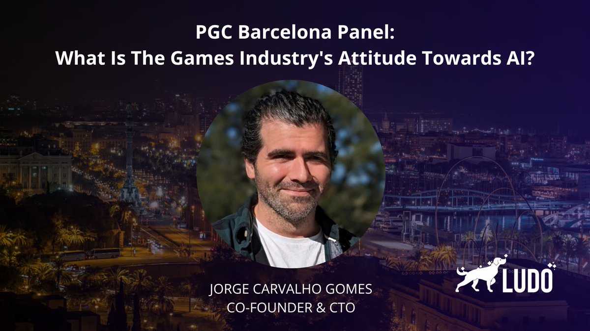 Our CTO Jorge Gomes joined a <a href="/pgbiz/">PocketGamer.biz</a> panel at <a href="/PocketGamer/">Pocket Gamer</a> Connects Barcelona! 🎮 

He shared insights on how to get the most out of AI by asking the right questions.

Read more: pocketgamer.biz/ai-as-a-brains…

#LudoAI #AI #GameDev #PocketGamer #IndieDev