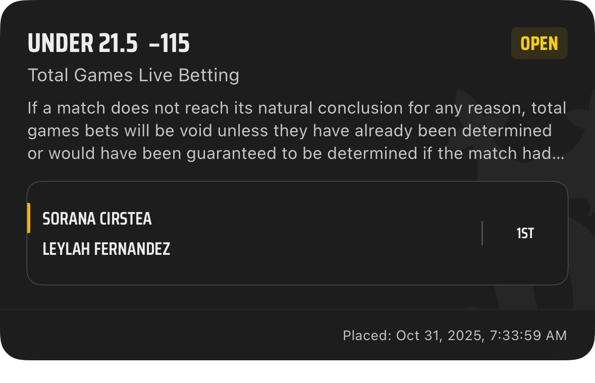 PrecisionSlips's tweet image. Live bet from @Gsbets16