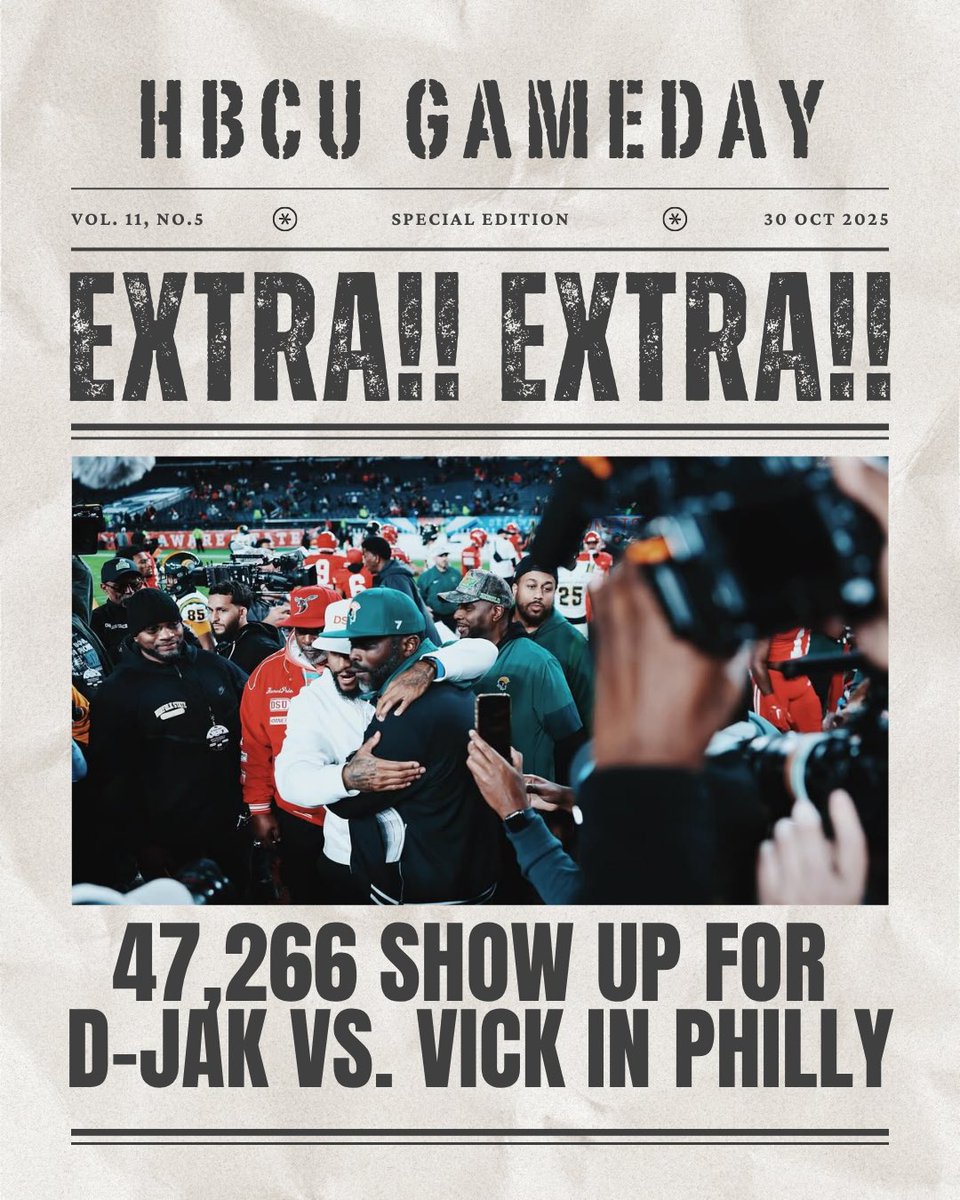 Good morning. Have you heard the news? 

hbcugameday.com/2025/10/30/phi…