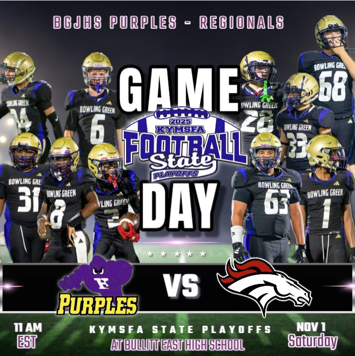 Going to War with my brothers tomorrow! <a href="/jrhayes63/">Junior Hayes</a> <a href="/PurplesFootball/">BGHS Football</a> <a href="/KYFUTURESTARS/">Ricco Hughes</a> <a href="/PrepRedzoneKY/">Prep Redzone Kentucky</a> <a href="/AlPopsFootball/">𝐀𝐋 𝐏𝐨𝐩𝐬</a> <a href="/drew_toennies/">Drew Toennies</a> <a href="/UANextFootball/">All-America Game</a> <a href="/WKURecruiting/">WKU Football Recruiting</a> <a href="/IndianaFootball/">Indiana Football</a> <a href="/UKFootball/">Kentucky Football</a> <a href="/247recruiting/">247Sports Recruiting</a>