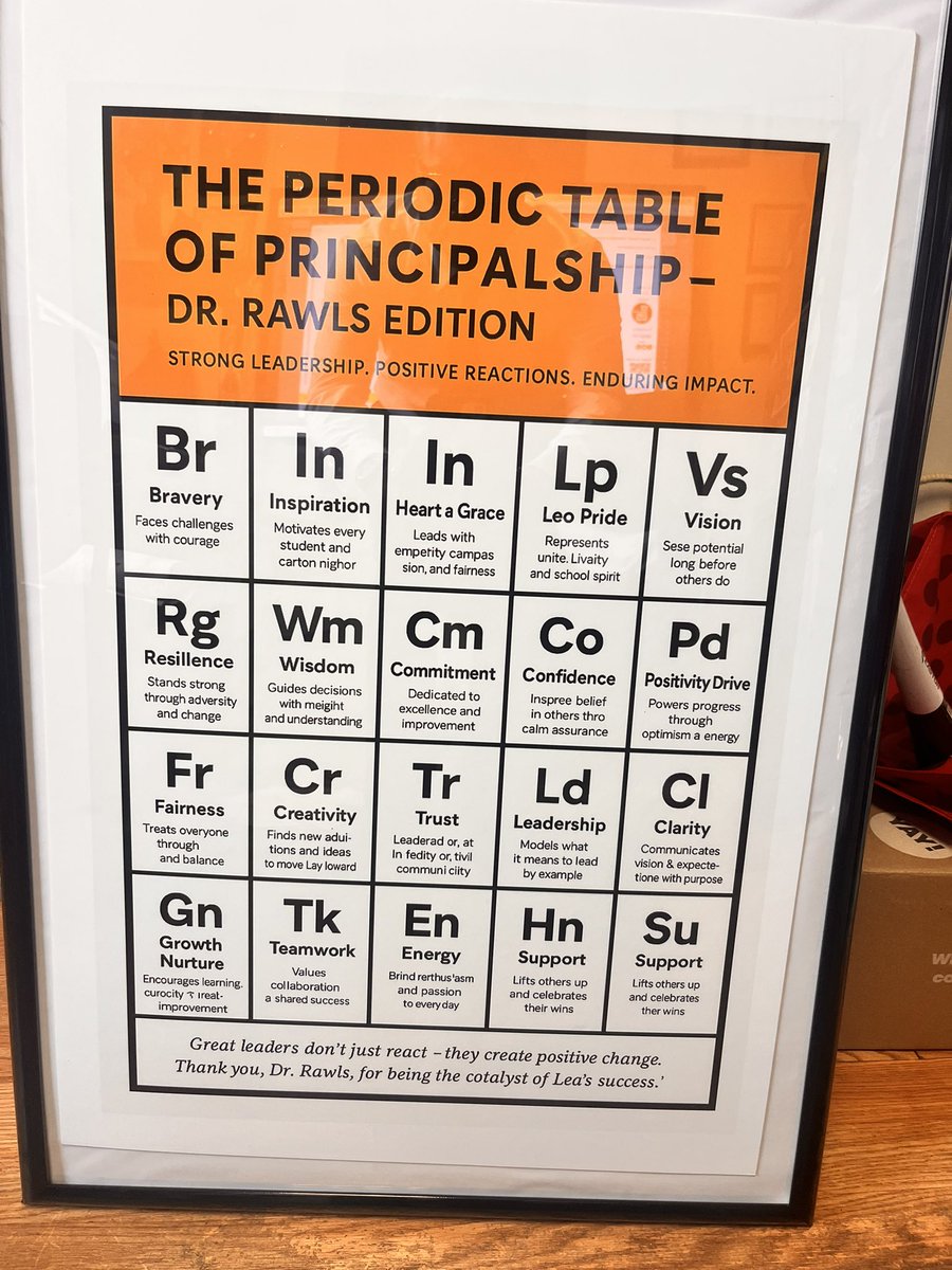 I absolutely hate this job! Then these boys do something like this and it’s not that bad! Thank you Leo High School…