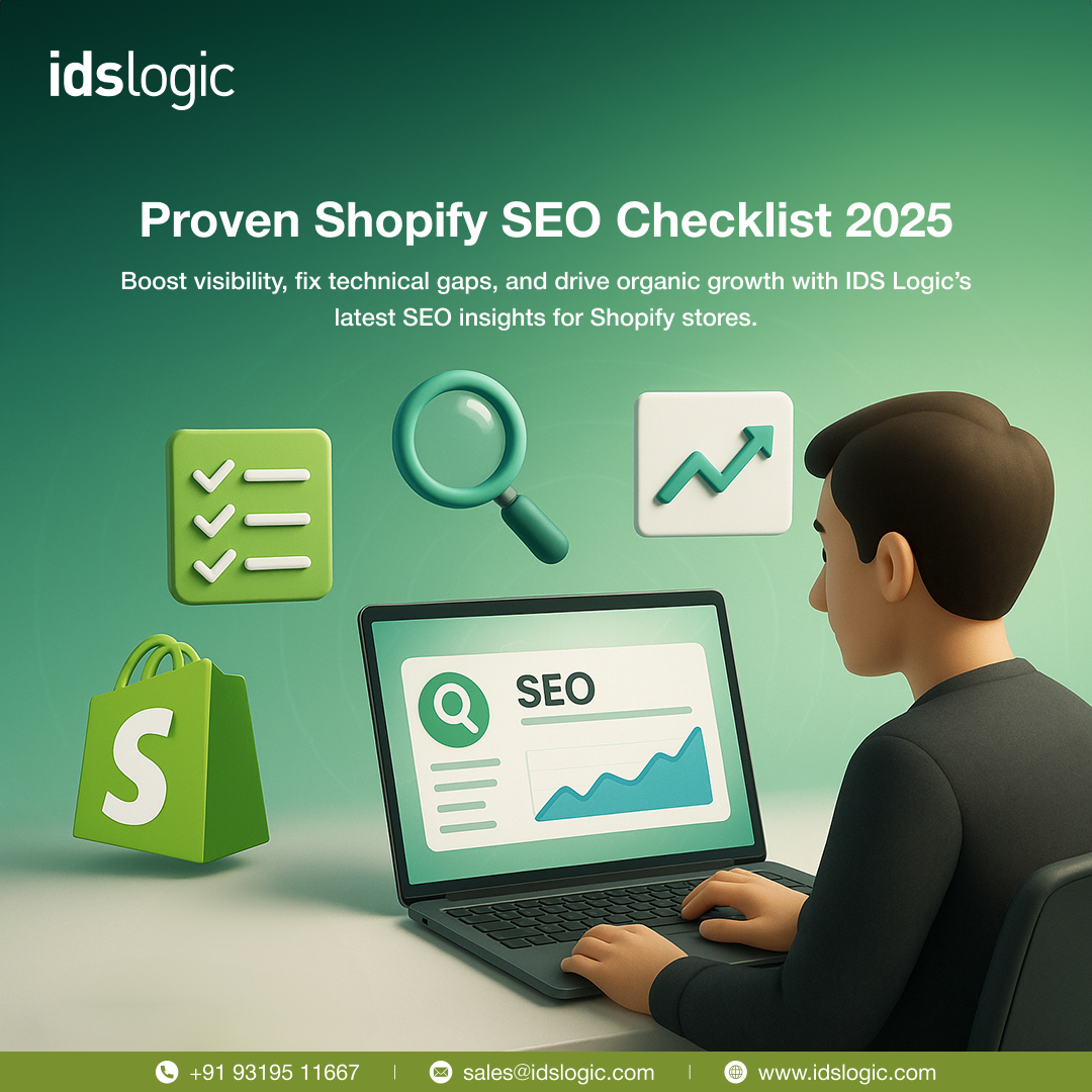 idslogic's tweet image. Shopify SEO Checklist 2025: Opt., Rank &amp;amp; Grow

Stunning store insufficient — visibility key.
Boost org. growth w/ proven SEO strats:
✅ Opt. struct. &amp;amp; URLs
✅ Fix tech. issues
✅ Streng. KW targeting
✅ Enh. UX for conv.
Read 👉 idslogic.com/blog/shopify-s…
#ShopifySEO #eComGrowth