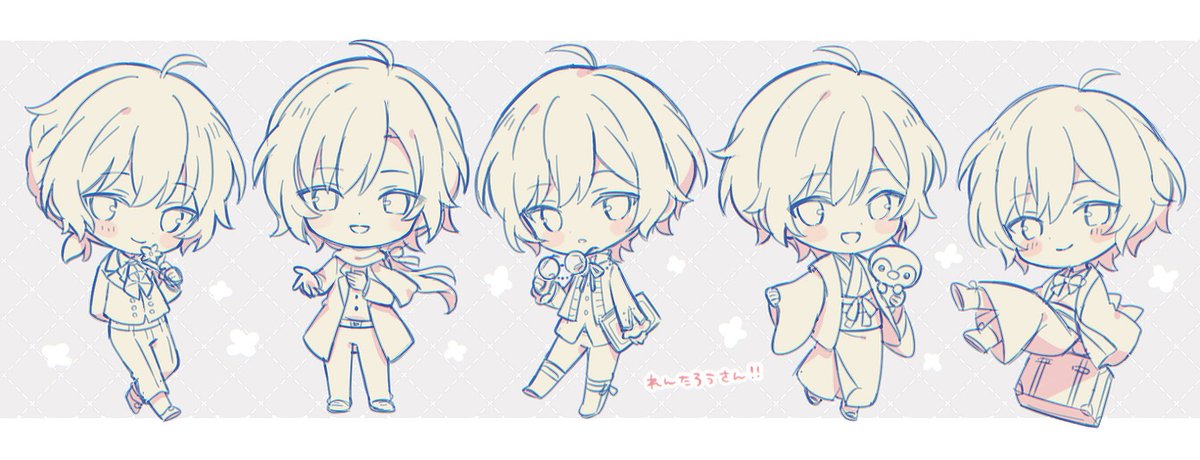 これちゃんと清書したくなってきた…
けどその前に全衣装描きたい🥺💦