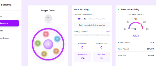 AmanCha01968840's tweet image. I just scored [your score] on the @Pi_Squared_Pi2 Reactor Game! Can you beat me? #Highscore #GamingChallenge #Pi2Network