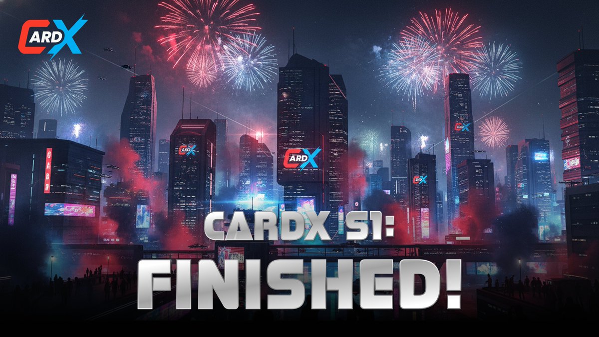 📢 CARDX BETA S1: Finished!

The CARDX S1 has successfully concluded!

All functions are now closed. You can visit profile page to check your CXP points.

During our review, we identified anomalies in some participation records. To ensure fairness and accuracy, we will