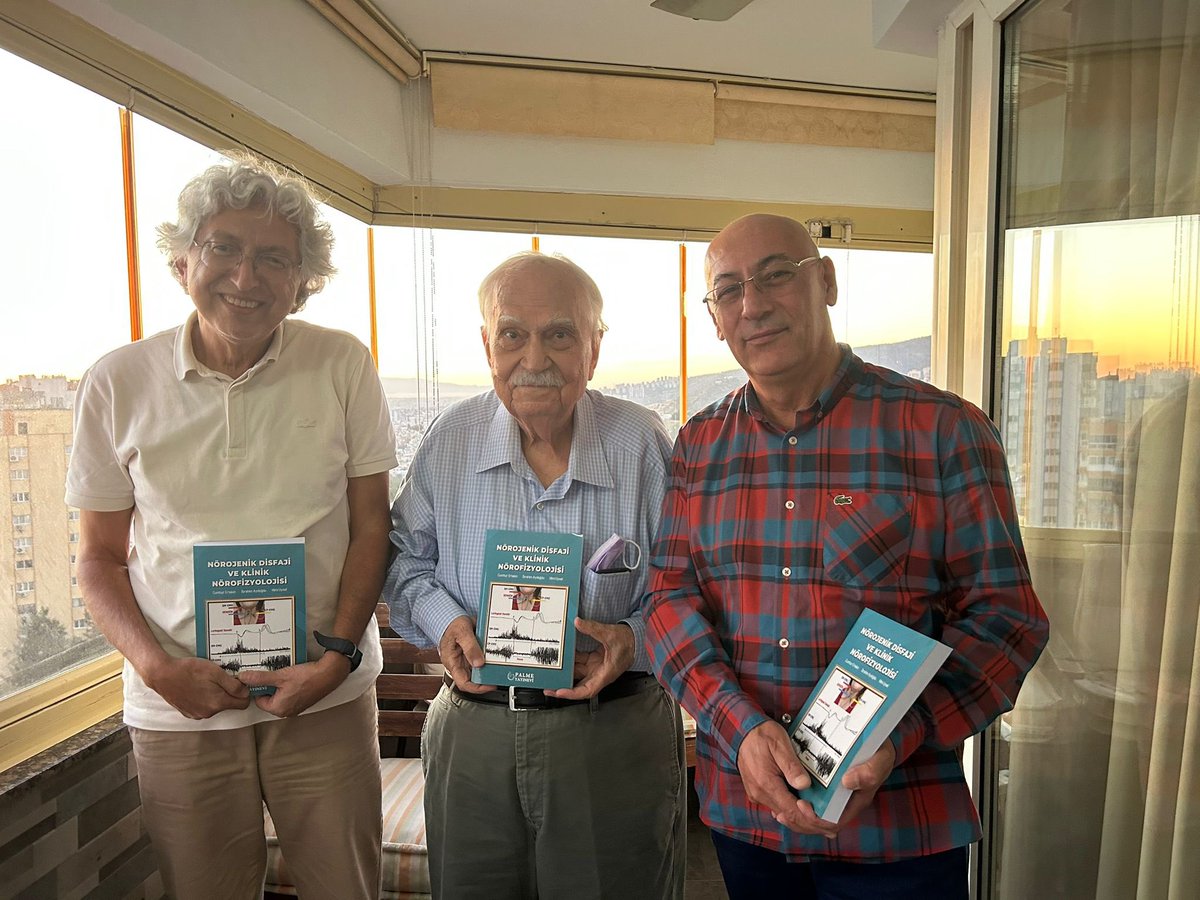Happy Birthday to my dad <a href="/CumhurMd/">Cumhur Ertekin, MD</a>. He celebrated with his 2 books published this year. Evolution of Neuroscience - solo author. Neurogenic Dysphagia and its Clinical Neurophysiology- co authored with Dr. Hilmi Uysal and Dr. Ibrahim Aydoğdu. Doğum günün kutlu olsun, Babacığım.