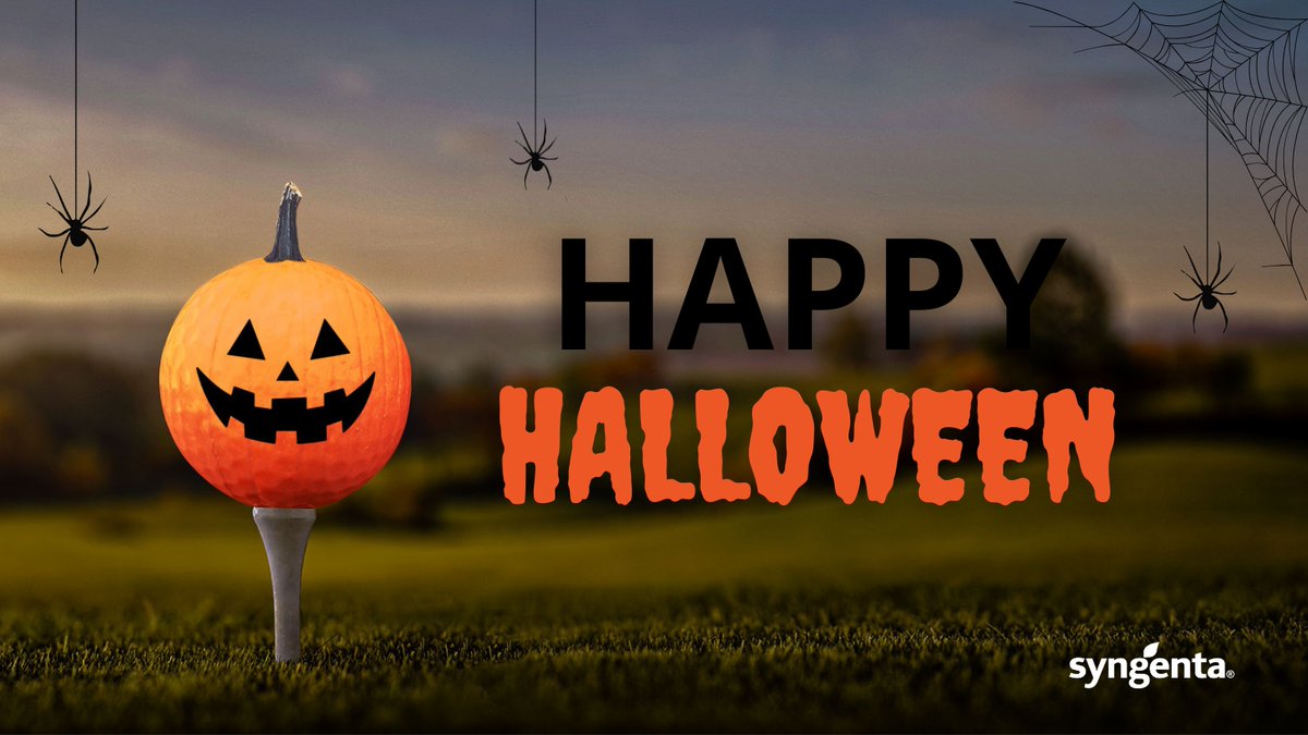 Happy #Halloween #TurfLife-rs! May your fairways be free of tricks, and your day be full of treats!