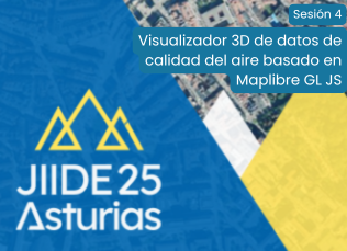 IDEESpain's tweet image. 🗺️ Descubre el nuevo visualizador 3D de calidad del aire en entornos urbanos, desarrollado por @Avansig con #MapLibre.
Se presentará en las #JIIDE25 el 12 de noviembre.
Muestra contaminantes como NO₂, y O₃ en su contexto geográfico real.
🔗 jiide.org
#GIS #WebGL
