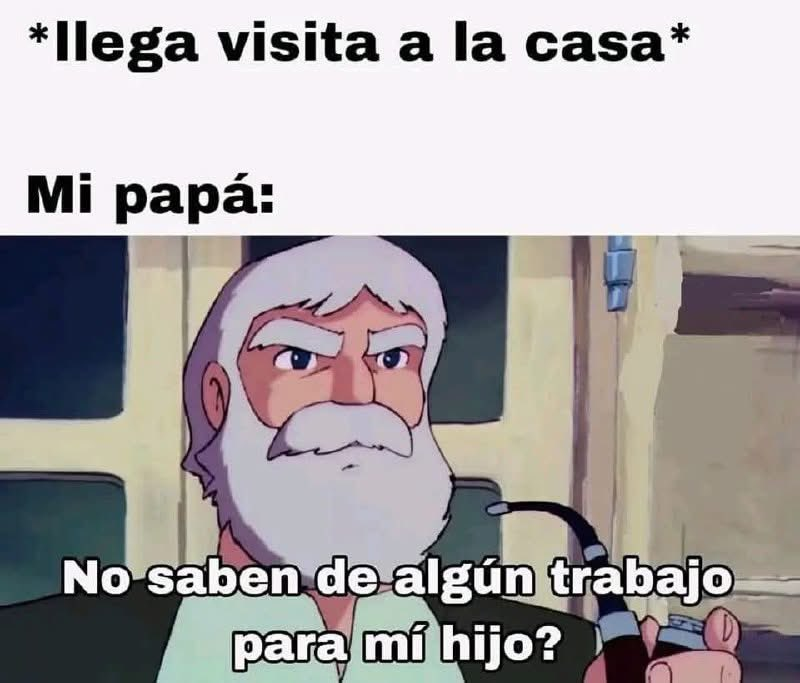 Esta era mi vieja.