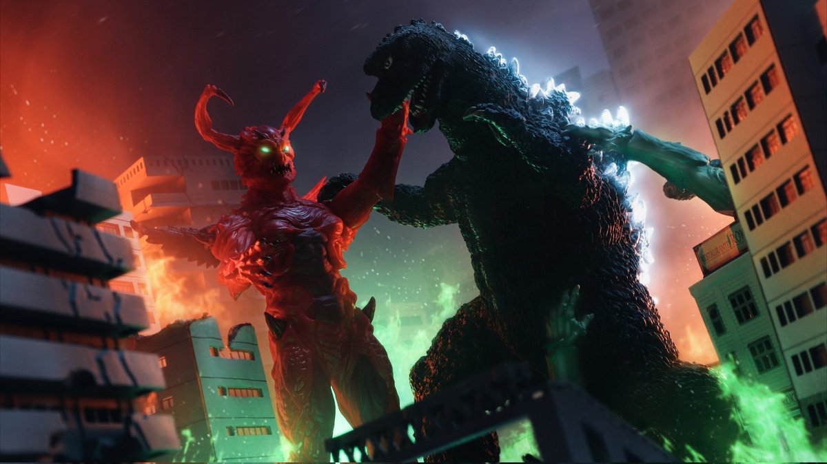 "Godzilla vs The Devil"

S.H.MonsterArts toy Photography 📸 

Happy Halloween!