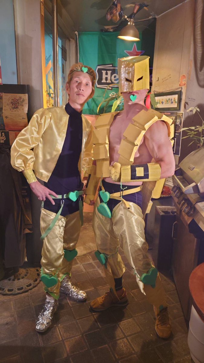 続投申し訳ございません。
主人であるDIOとの完全体写真が出来上がりましたのでこちらもご査収ください。

 #グッドニュー