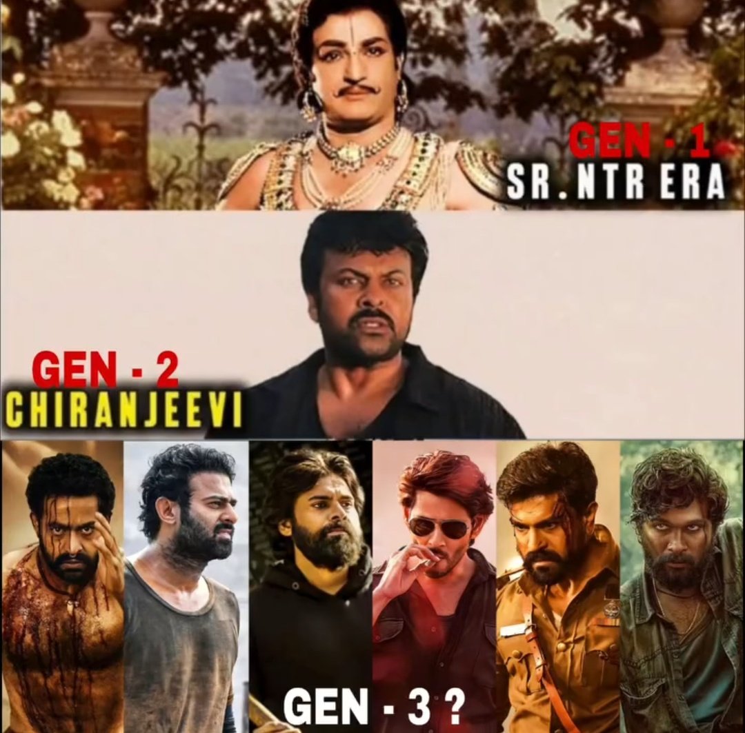 HemanthKum57965's tweet photo. Who is the Gen - 3 ⭐

Tell me .... https://t.co/y6eo7aOh5i