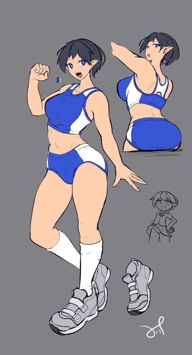 ここ1か月ちょい絵のお勉強しなおした成果かなり出てるとおもう! 