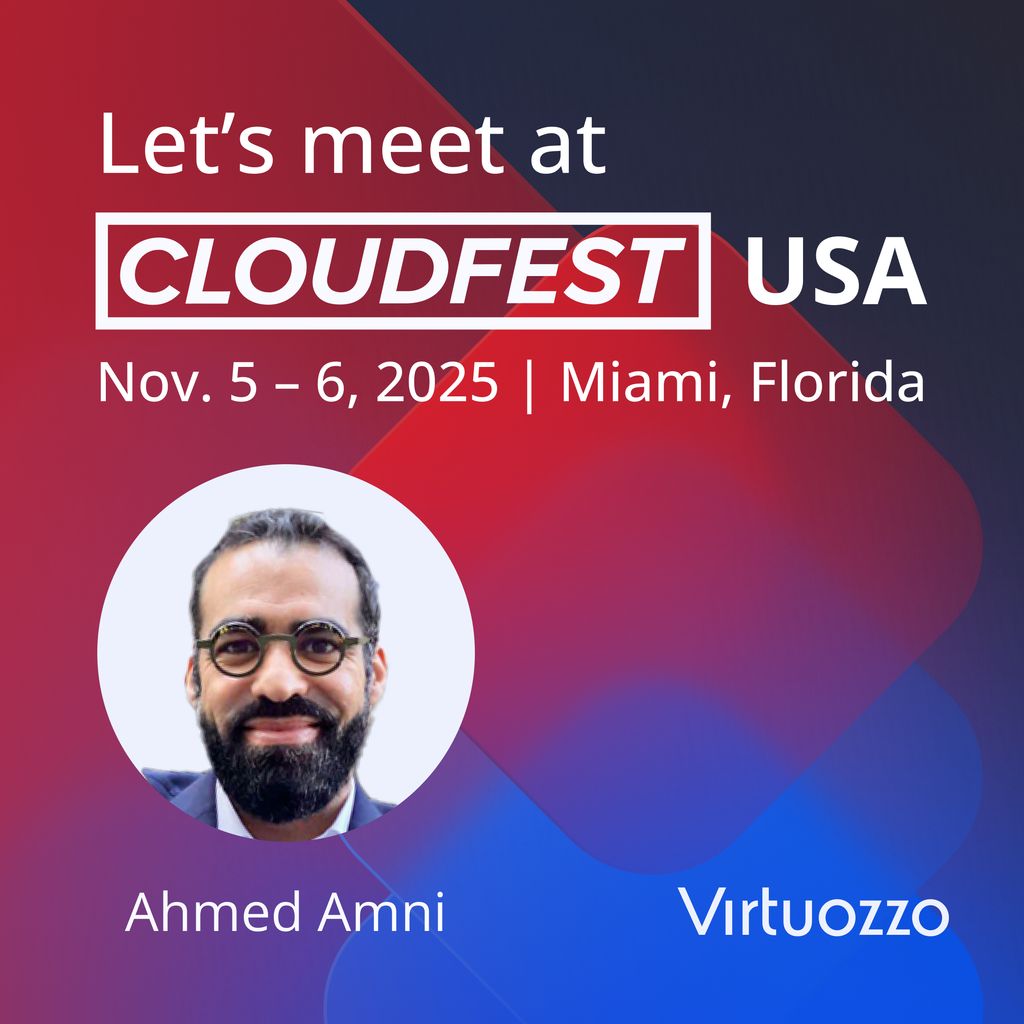 We're excited to share that Ahmed Amni, VP of Sales Americas &amp; APAC at Virtuozzo, will be at CloudFest USA 2025! ☁️ Book a chat with Ahmed here — go.virtuozzo.com/l/148051/2025-…