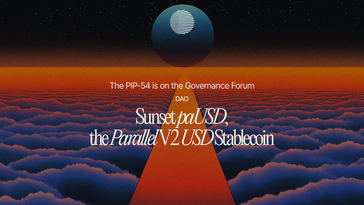 A proposal has been published on the governance forum to retire paUSD, the Parallel V2 USD stablecoin.

Proposal: gov.parallel.best/t/pip-54-l-sun…