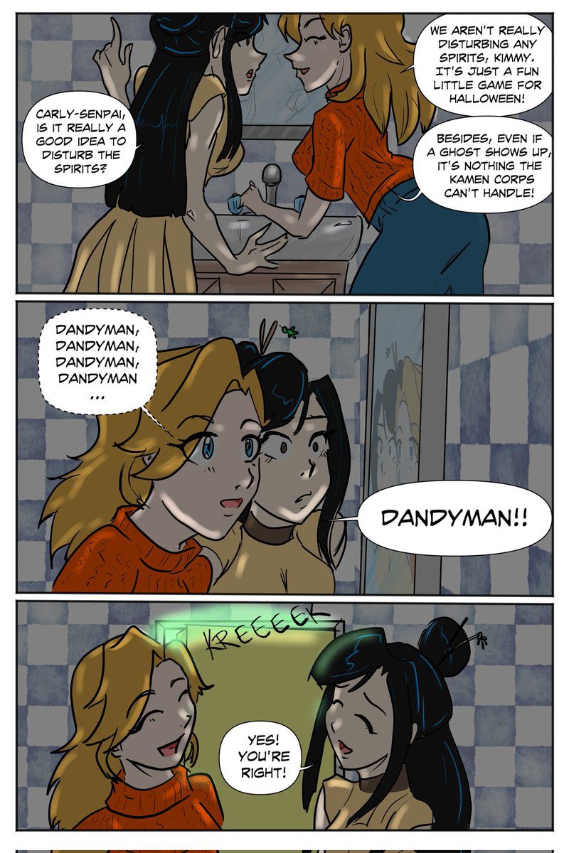 wondercrater's tweet image. Happy halloween everybody! 

Enjoy your treats and be careful of tricks! You never know how some people will react: #Fragmented #KamenAmerica