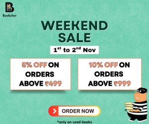 ⚡ Get Ready, Readers!
Weekend Sale starts tomorrow —
5% OFF ₹499+ | 10% OFF ₹999+ 📚
Time to stack those shelves!
👉 bookchor.com