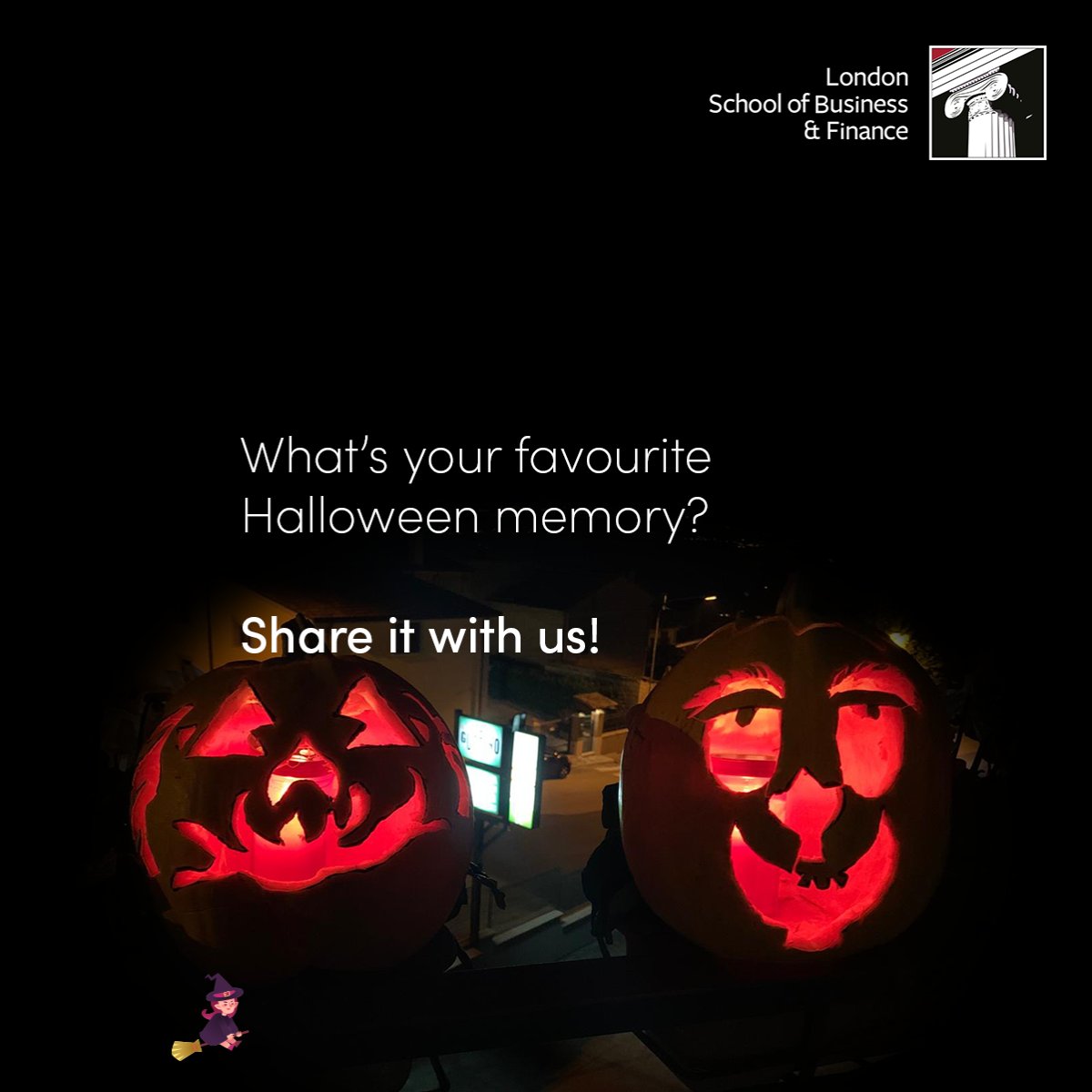 Halloween is all about creativity, fun, &amp; unforgettable memories! Our students shared their spookiest, funniest, and most creative moments – from pumpkin carvings to dressing up as business icons.

We want to hear from you, too! Share your favourite Halloween memory &amp; tag us.
