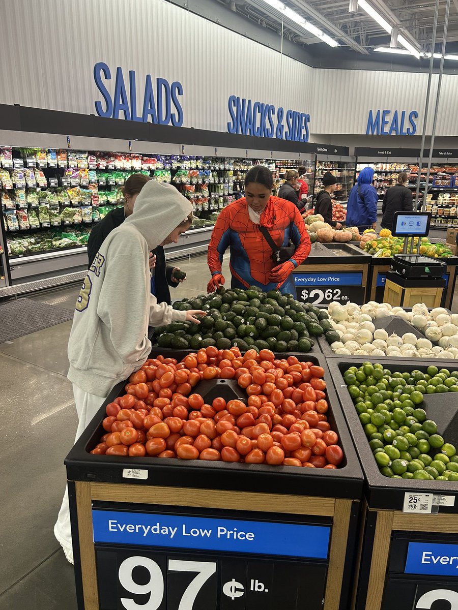 Softball went to the store this morning with their PRIDE teams. Each team was allotted  $25. 

Objective: Learning to read nutrition labels and be budget friendly to help REFUEL ourselves at a high level! <a href="/MSSUSoftball/">MSSU Softball</a> 

Dinner pics and recipes coming soon!