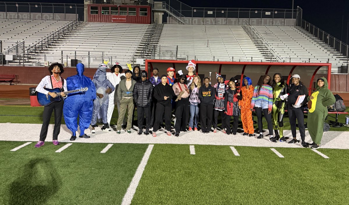 Happy Halloween from the Track crew