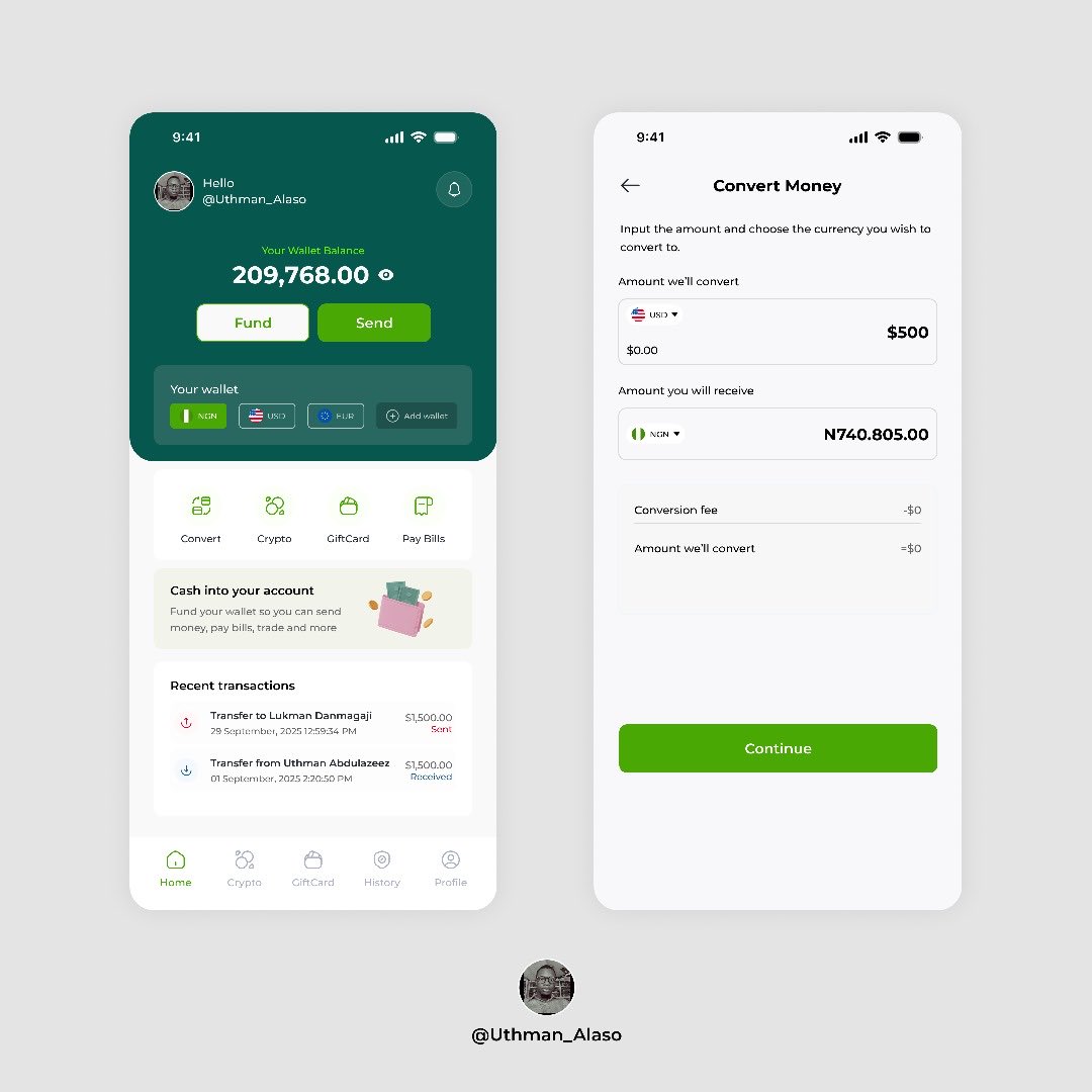 Uthman_Alaso's tweet image. Hi, I'm Uthman 👋🏻, a UI Designer, available for website design and mobile app 🧑🏾🎨
Have a project in mind?
Let's connect! I'm ready to collaborate and bring your ideas to life. 👨🏻💻