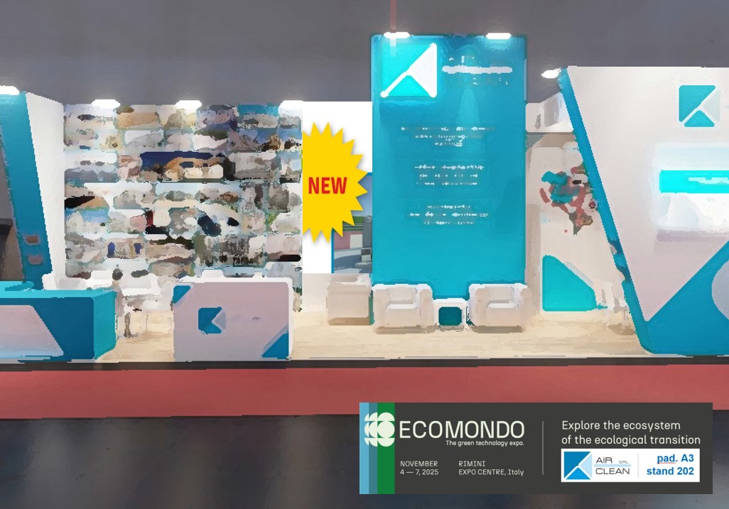 💣BREAKING NEWS!💥A @ecomondo presenteremo un nuovo sistema per #trattamentoaria!
📅 da martedì saremo in fiera e non vediamo l’ora di raccontarvi dettagli e mostrarvi la nuova tecnologia!📍 Pad. A3 – Stand 202: venite a trovarci🤝
#Ecomondo #Innovazione #Sostenibilità #Ambiente