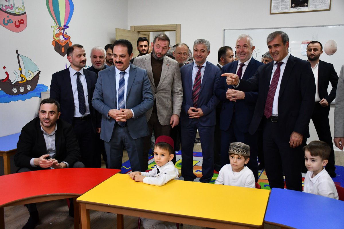 Kaymakamımız Dr. Soner ŞENEL, Fatih Camii 4-6 Yaş Kur’an Kursu Açılışına Katıldı.