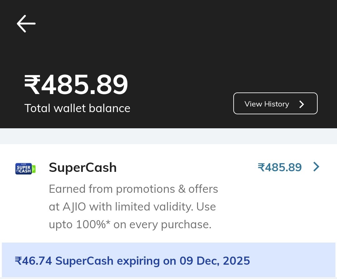 I believe we are overly critical of Cred coins.
However, the "dark knight" <a href="/AjioCares/">AJIOCares</a> has introduced a reward structure that is so impractical it can rarely be utilized, even after accumulating it from numerous orders.