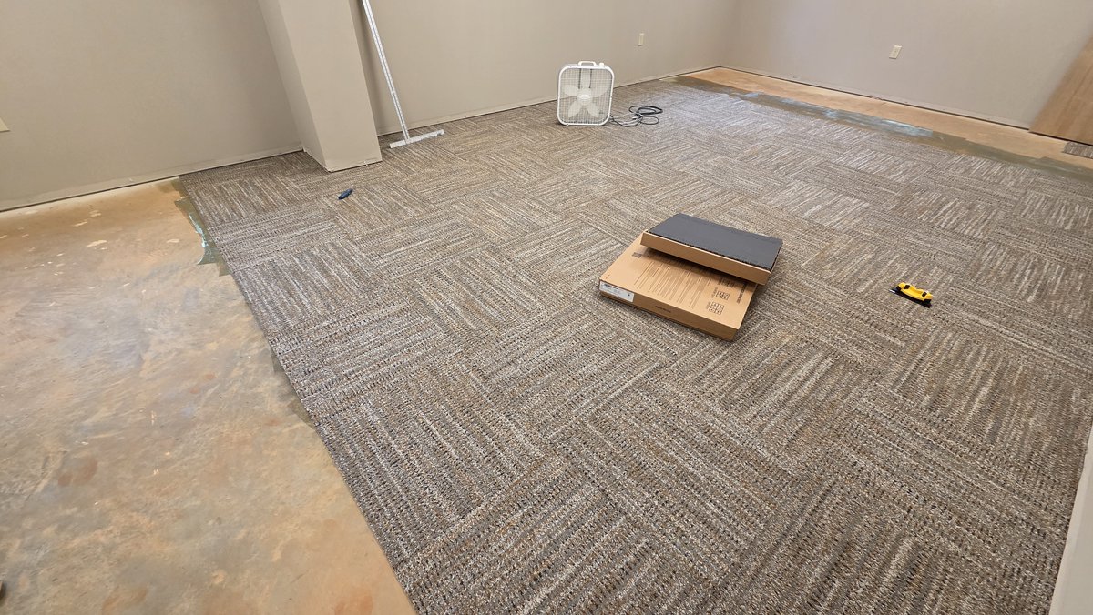 LifeUC's tweet image. New church in Braselton Georgia soon. Flooring is going in this week! This will be the Youth group small group room.